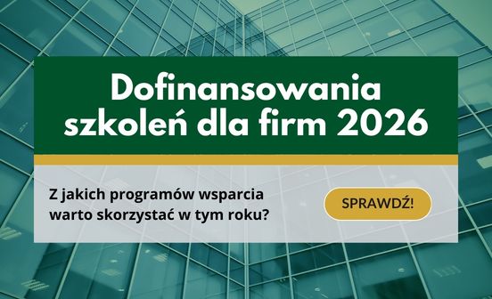 dofinansowania na szkolenia