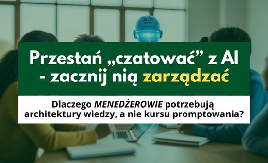 szkolenie ai dla menedżerów